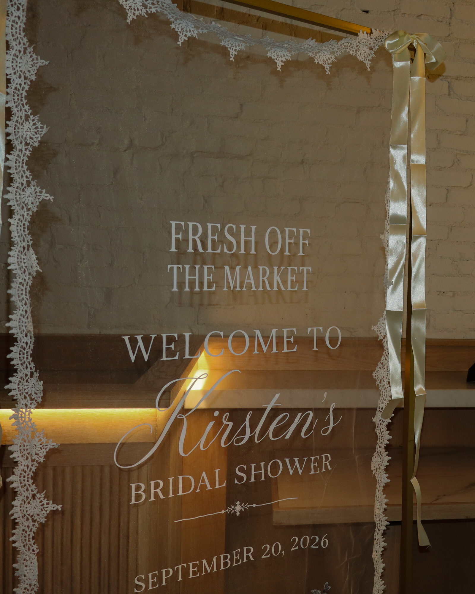 Kirsten's bridal shower